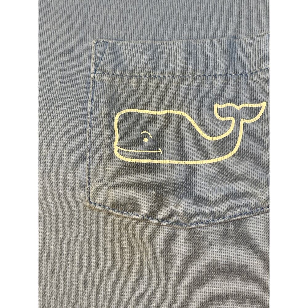 Vineyard‎ Vines Womens Blue Long Sleeve Whale Graphic Hoodie T-Shirt Size M - Picture 4 of 9